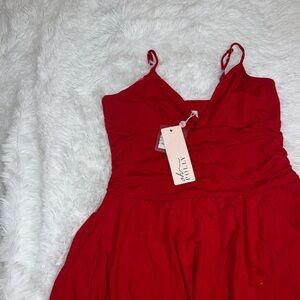 NWT Oh Polly Red Dress size 14 Christmas Cocktail Dress Valentines Day